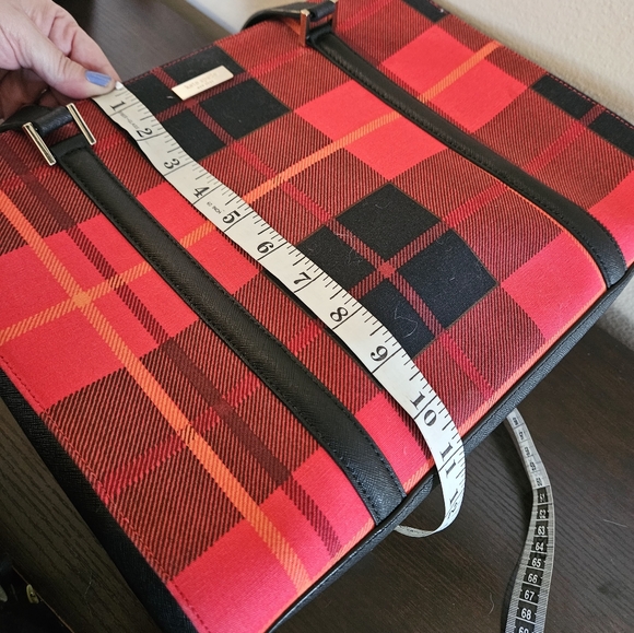 Kate Spade Plaid Shoulder Bag - Picture 8 of 11